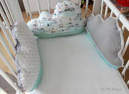 Le patron du nuage est à télécharger. Tour De Lit Nuage Les P Tits Banous