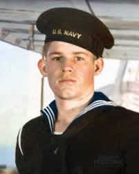 The youngest US Serviceman to serve and fight during WWII, Calvin Graham,  who was serving in the United States Navy at 12 years old as a gunner