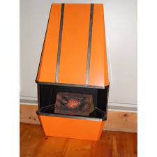 Sold by lightningcommerce1 an ebay. Vintage Mid Century Modern Sears Roebuck Electric Fireplace Space Heater Orange Chairish