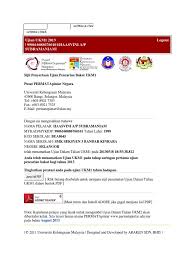Laluan akademik kolej genius@pintar, ukm; Ujian Ukm1 2013