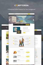 Camping Wordpress Theme Camptero 71987 Templatemonster Tent Camping Camping Travel Wordpress Themes