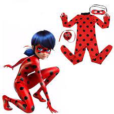 Kids Zip Miraculous Ladybug Cosplay Costume Halloween Girls Ladybug Marinette S To See Ad Kids Costumes Halloween Party Costumes Halloween Costumes For Girls