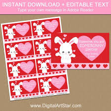 Here are some sweet valentine card sayings and quotes you could write in a note card to a close friend on valentine's day. Cute Valentine Cards For Kids Bunny Valentines Printable Valentines For School Valentines Day Cards For Class Valentine Gift Labels By Digital Art Star Catch My Party