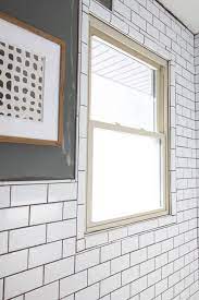 October 18, 2012 by rhoda 126 comments. Modern Subway Tile Bathroom 022 15 Bright Green Door