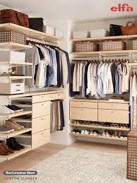 Our business was born in the owner's garage. Utilize Your Closet Space More Beautifully Than Ever Before With Elfa Contact Us Today For A Free Cust Custom Closet Shelving Elfa Closet Master Closet Design
