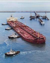 tug boats, tanker ship