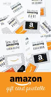 How to give gift card on amazon. Amazon Gift Card Printables Printable Gift Cards Amazon Gift Card Free Gift Card Presentation