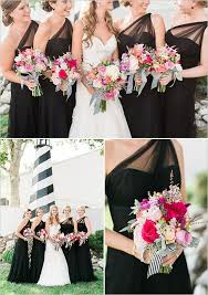 Black And White Wedding Bridesmaid Dresses Preppy Black Gold And White Wedding Black Bridesmaid Dresses Black Gold Wedding White Bridesmaid