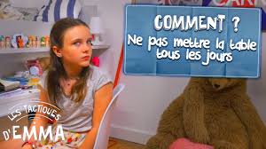 Emma, les légumes dans l'assiette, ça ne la fait pas rêver. Les Tactiques D Emma 2016