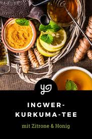 Ingwer Kurkuma Tee Mit Zitrone Honig Ingwer Kurkuma Tee Kurkuma Tee Kurkuma