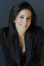 a lady in red who writes