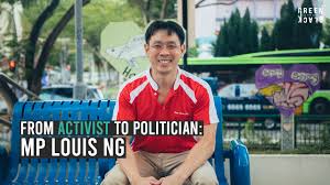 The police are investigating nee soon grc mp louis ng for not obtaining a permit until visiting hawkers with a placard in june last year.on june 20, mr ng posted on facebook about his visit Louis Ng Green Is The New Black