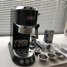 Delonghi is a family run small appliance there is a lot more than the quality of a cup of coffee that explains the cost of the espresso machine. Espresso Machine Delonghi Dedica Ec680 Black Tv Home Appliances Kitchen Appliances Coffee Machines Makers On Carousell