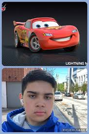 Fherson (me) As Lightning McQueen by Sonicanimations1991