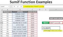 Image result for excel sumif