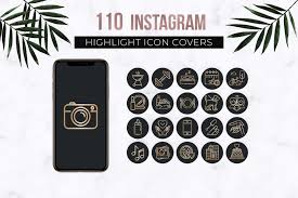 Download Black Instagram Highlight Icons 792848 Instagram Design Bundles