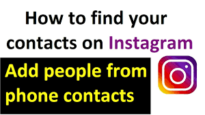 How to tag someone on instagram. How To Find Your Contacts On Instagram Add People From Phone Contacts On Instagram Youtube