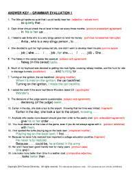Wordperfect do the crossword key.across: Grammar Evaluation 1 Fill Online Printable Fillable Blank Pdffiller