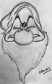 Sketchy Of Grumpy Disney Drawings Sketches Disney Art Drawings Art Drawings Sketches Simple