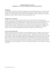 Some checks can be stale dated for longer or shorter times. Https Www Okbu Edu Business Office Documents Dormant Account Stale Dated Check Policy Dec 14 Pdf