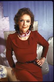 Actress Barbara Baxley in a scene from The Phoenix Theatre's production of  the play "Isn't It Romantic." (New York)