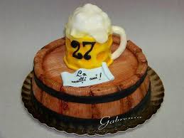 Beer Cake Happy Anniversary Beer Cake Cake Cake Decorating