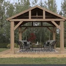 Create An Extended Space In House With Outdoor Wooden Gazebo Darbylanefurniture Com In 2020 Outdoor Pergola Backyard Pavilion Pergola