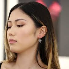 Brigitte Adolph's Black Rhodium Diamond Miss Medea Earrings