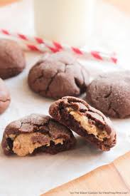 Peanut Butter Stuffed Chocolate Cookies I Heart Naptime Recipe Peanut Butter Recipes Peanut Butter Desserts Desserts