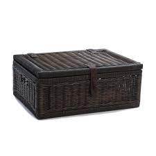 Who says storage has to be dull? Covered Storage Basket Lidded Storage Baskets The Basket Lady