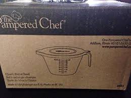 Pampered Chef 2431 8 Cup Glass Classic Batter Bowl New 2013 Style With Lid More Info Could Be Found At The Image U Glass Classic Batter Bowl Pampered Chef
