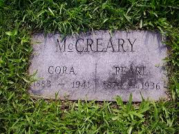Cora Elizabeth Ervin McCreary (1883-1942)