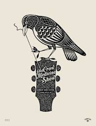 Tommyink Avett Brothers Black Keys More Bunbury Music Fesitval Posters Concert Poster Design Old Crow Medicine Show Music Festival Poster