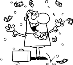 After purchasing you will receive digital coloring pages you'll get: Business Man With Money Coloring Page Free Printable Coloring Pages For Kids