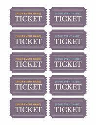 Basic Tickets 10 Per Page Templates Ticket Template Event Ticket Template Business Card Template