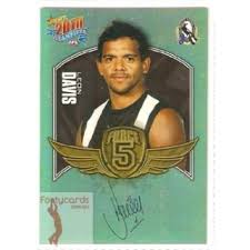 AFL Team Cards :: Collingwood Magpies :: 2010 AFL Select Champions Force 5  Gold Foil Signature FFS-18 Leon Davis