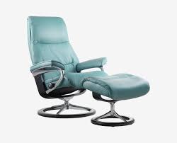 Dania Sit Back And Enjoy The View Recliner Featuring Comfort Zone Technology An Extra Tall Backrest And Modern C Recliner Modern Cushions Chair And Ottoman