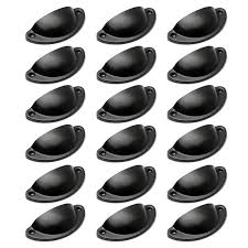 All handles are fitted with a threaded insert in the rear and are supplied with hardware for fixing. 12x Kitchen Cupboard Cabinet Cup Drawer Furniture Shell Pull Handle With Screws Shell Cup Handles Black Half Moon Vintage Cupboard Door Drawer Cabinet Cupped Handles Pulls Knobs Walmart Com Walmart Com