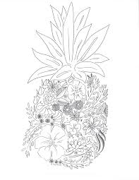 Print coloring page download pdf. 20 Pineapple Coloring Pages Ideas Coloring Pages Fruit Coloring Pages Printable Coloring Pages