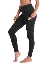 I probably don't have to explain why, but in case you're unable to grasp it it's because of the pants' tight and form. Hde Hde Yoga Pants With Pockets For Women High Waisted Tummy Control Leggings Black L Walmart Com Walmart Com