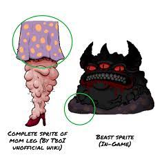 The beast is Mom : r/bindingofisaac