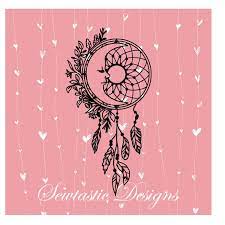 Free Free 159 Crescent Moon Dreamcatcher Svg SVG PNG EPS DXF File
