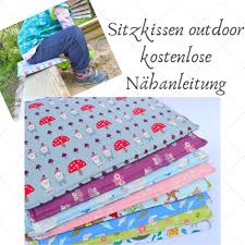 Sitzkissen Sitzunterlage Kostenlose Nahanleitung Fadenstark Onlineshop Sitzkissen Sitzkissen Outdoor Sitzkissen Kinder