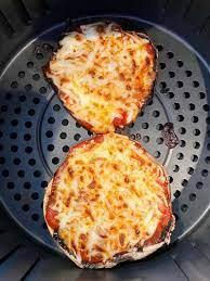 Air Fryer Portobello Pizza Recipe In 2020 Portobello Pizza Air Fryer Recipes Air Fryer Recipes Healthy