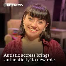 It feels really nice to represent a group of people who aren't often  represented authentically in the theatre" ❤️ Katie, an autistic actress,  will play the role of a non-speaking autistic teenager