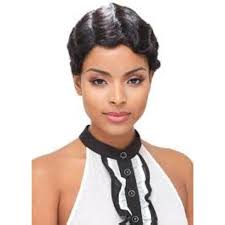 Amazon.com : 100% Human Hair Janet Mink Yaky Weaving by Janet Collection_1  (Jet Black)_10" : Hair Replacement Wigs : Beauty & Personal Care