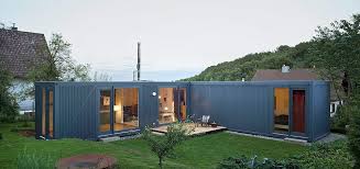 Modern shipping container homes are popular due to their versatility and affordability. Containerlove A Small Modern House Lhvh Architekten Small House Bliss