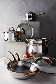 Berghoff Copper Handled Cookware Set Cookware Set Kitchen Cookware Cookware Sets