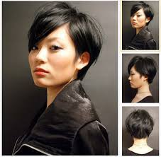 In order to rock this style, you need to chop off your hair at the ends till they reach the ear lobes. Styles For Short Straight Hair