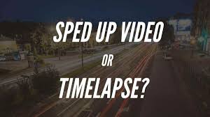 If you want to slow a clip down, you have to lower the percentage value. Timelapse Vs Speeded Up Video Comparison Beyond The Time